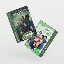 Bộ thẻ LOMO chủ đề concert "NESTFEST" của GOT7, 92 món bao gồm thẻ ảnh ngôi sao và sticker, 60 thẻ LOMO hàng hóa GOT7 + 32 sticker, thích hợp để sưu tầm, làm sổ lưu niệm, album thẻ, tự làm tranh ghép, quà tặng cho fan. - Nhiều màu - Xem 10