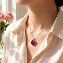 ICIQ 10 miếng mặt dây chuyền hình trái tim nhọn 14mm màu mới, lỗ đơn, đá zirconia pha lê cao cấp, phụ kiện trang sức DIY làm hoa tai - 14mm - Xem 9