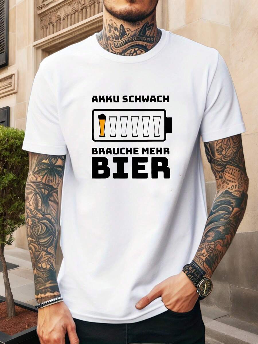 Men T-Shirts - White - View 1