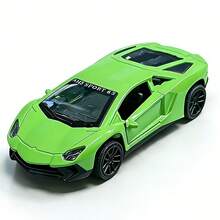 Alloy Mini Car Toy Model Sports Car Racing Car Mini Car Model Perfect Birthday Gift Surprise Gift Holiday Gift Christmas Gift Gift Decoration Pendant - Multicolor - View 4