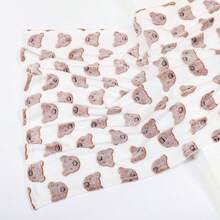 1pc Cute & Fresh Baby Blanket, Flannel Throw Blanket Lightweight For Spring Summer Autumn, Soft & Skin-Friendly For Infant Indoor, Camping, Air-Conditioned Room, Sofa, Suitable For Both Men And Women - 75*100cm - View 6