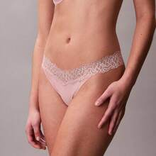 Calvin Klein Calvinklein CK Attraction Thong Underwear  Women  Panties QF7838 - Subdued - 查看 1