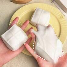 1 pieza Nuevo juguete suave y apretable de tofu 2026, adecuado para fiestas, cumpleaños, regalos de verano, regalos perfectos, regalos de graduación - Multicolor - Ver 5