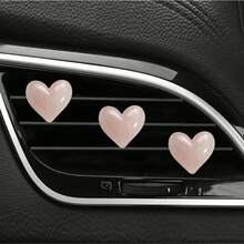 Decoración con forma de corazón para la rejilla de ventilación del coche - A - Ver 6