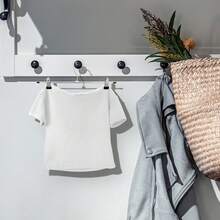 20/10pcs 360 Degree Rotatable Adjustable Non-Slip Metal Pant Hanger With Clips, Metal Jeans/Shorts Hanger, Closet Storage Rack To Save Space, Suitable For Balcony, Bedroom, Dorm, Back To School Dorm Storage - Multicolor - View 9