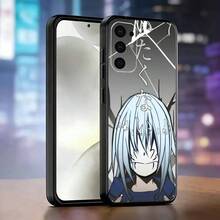 Hot-Selling Items Of The Season R-Rimuru T-Tempest Slime Phone Case Black Silicone Soft For Samsung S25,S24,S21,S22,S23,S30,Ultra,S20,Plus,Fe,Lite - z8 - 查看 2