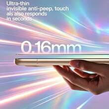 3pcs Anti-Shock Privacy Hydrogel Screen Protector, Full Coverage Privacy Hydrogel Screen Film, Compatible With Infinix, Camon, I-Tel Smartphones - Clear - View 4