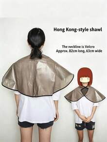 1 chiếc áo choàng nhuộm tóc chống thấm nước, dụng cụ tạo kiểu tóc - Nhiều màu - Xem 3
