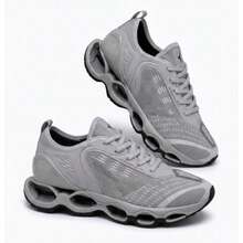 Men's Pro 14 MVX Chameleon Reflective Tennis Shoes - Light Grey - View 5