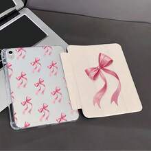 1 chiếc ốp lưng máy tính bảng Coquette màu hồng in hình nơ, chất liệu TPU mềm dẻo, có ngăn đựng bút, tương thích với iPad thế hệ thứ 10 10.9 inch 2022 / Air 13 (M3 2025) / Air 11 (M3 2025). Tương thích với SAMSUNG, , Oppo Pad, Matepad, Vivo Pad, Honor Pad. - Nhiều màu - Xem 7