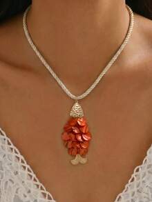 Dây thừng nhiều màu - Cam và Trắng