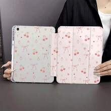 1 chiếc ốp lưng máy tính bảng Coquette màu hồng in hình nơ, chất liệu TPU mềm dẻo, có ngăn đựng bút, tương thích với iPad thế hệ thứ 10 10.9 inch 2022 / Air 13 (M3 2025) / Air 11 (M3 2025). Tương thích với SAMSUNG, , Oppo Pad, Matepad, Vivo Pad, Honor Pad. - Nhiều màu - Xem 3