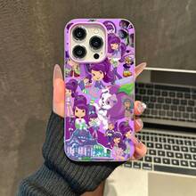 Pudín de ciruelas con temática de dibujos animados de bayas moradasfunda de teléfono Fundas compatibles con ,Apple,VIVO,OPPO,,, y Honor.Fabricadas en silicona TPU,ofrecen protección contra golpes y caídas.regalos para mamá - Morado - Ver 3