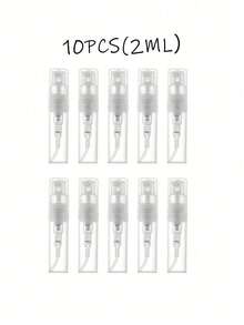 5/10/20pcs (2ML/3ML/5ML) Refillable Portable Perfume Spray Bottles, Mini Perfume Refillable Sprayer, Cosmetic Essence Water Storage Container, Perfume Spray Bottle, Perfume Spray Pump Box, Mini Pocket Perfume Sprayer, Refillable Perfume Dispenser Transfer Tool - Clear - View 17