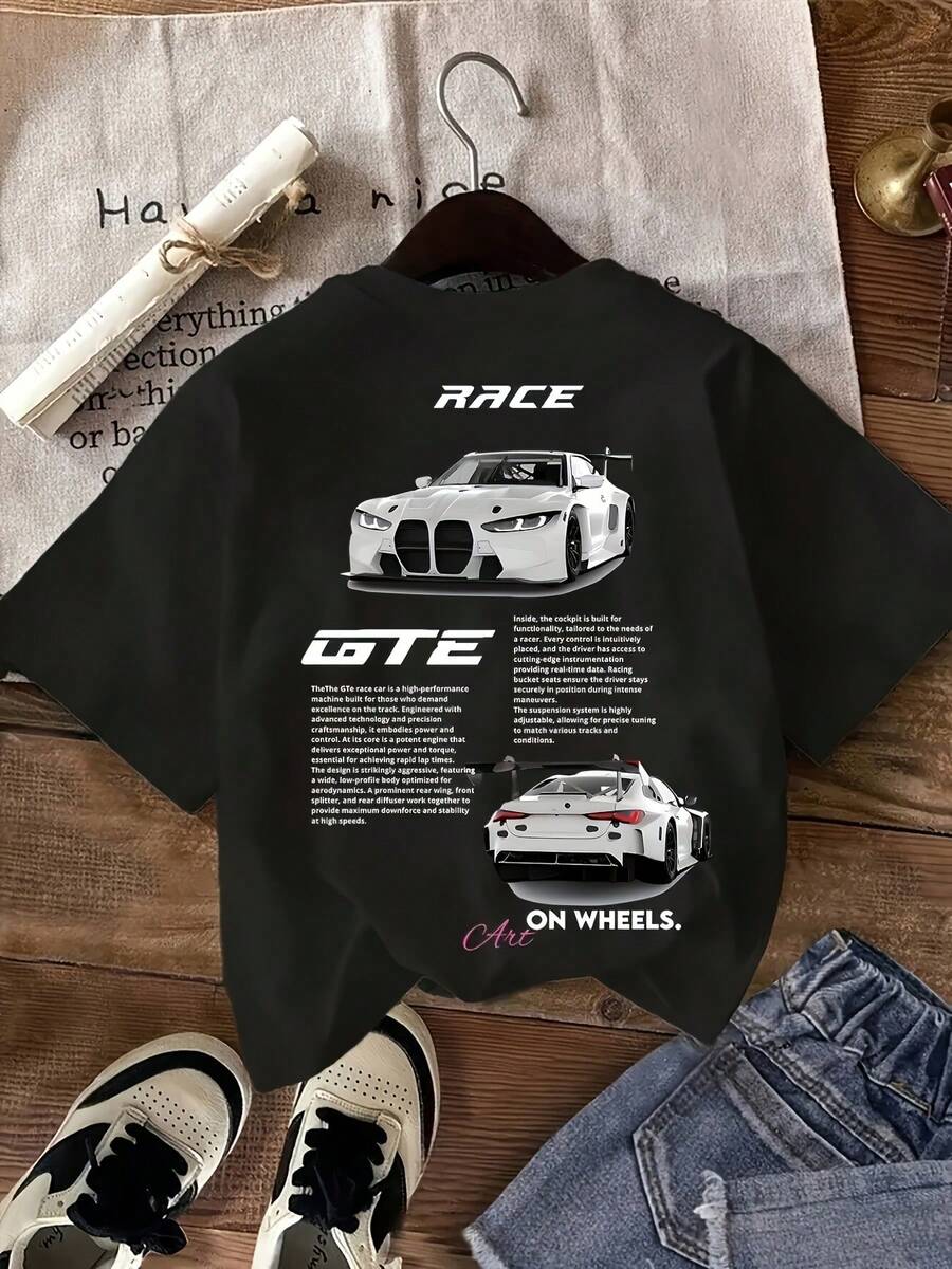 Camiseta de mujer para primavera y verano - Negro - Ver 1