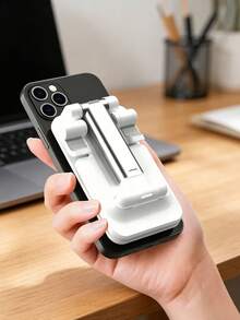 1個全可調式桌面手機支架 - 雙重折疊設計，通用，相容所有手機型號，穩固桌面支架 - 多色 - 查看 3