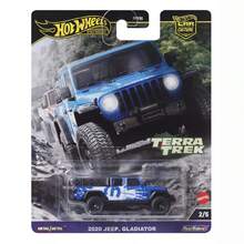 Hot Wheels Off-Road Vehicle Set, Including 2 Diecast Models: Pajero, Hummer, Land Cruiser, Jeep, Toyota Land Cruiser - Multicolor - View 8