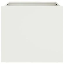 vidaXL DIY Planters, Flower Pots, Raised Beds For Garden, Balcony, And Patio, Metal Planters, Flower Boxes, Corten Steel White - White - View 6