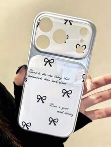 Instant 17 Bowknot Phone Case - Large Window Full-Body Shockproof Protective Cover, Suitable For IPhone 17/17 Air/17 Pro/17 Pro Max, 16/16 Pro/16 Pro Max, 15/15 Pro/15 Pro Max, 14/14 Pro/14 Pro Max, 13/13 Pro/13 Pro Max, 12/12 Pro/12 Pro Max, 11/11 Pro Max, Dust-Proof, High-Value, Popular - Note: There Is A Protective Film On The Surface, Please Peel It Off Before Use - Multicolor - View 2