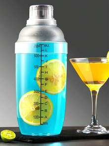 Hand-Cranked Thick Milkshake Cup, Dedicated For Milk Tea Shops, Homemade Milk Tea Set, Lemon Tea Tools, Durable Plastic Cup With Measurement Marks Suitable For Milkshakes, Smoothies And Cold Drinks - Commercial And Household Use, Transparent High-Quality Mixing Cup, Beverage Blender, Essential For Drink Enthusiasts - View 10