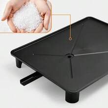 Heavy Duty Black Kitchen Sink Drainer Tray, Dish Drying Rack Drip Tray With Drain Spout, Large Capacity Countertop Water Collector Tray, Thick Duty Kitchen Sink Drainer Mat With Drainage Hole - A - View 5