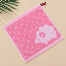3 Pcs Plain Style Square Towels Soft Absorbing Stable Color No Loose Fiber Daily Household Wiping Cloths Multi Purpose Indoor Daily Use Nice Home Holiday Present Thanksgiving Ready To Ship Ships Fast - Blue - View 5
