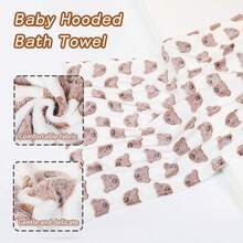 1pc Cute & Fresh Baby Blanket, Flannel Throw Blanket Lightweight For Spring Summer Autumn, Soft & Skin-Friendly For Infant Indoor, Camping, Air-Conditioned Room, Sofa, Suitable For Both Men And Women - 75*100cm - View 3