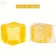 Ice Cube Stress Relief Squeeze Toy – Slow-Rebound TPR Fidget Cube For Office & Home | Anxiety Relief Sensory Gadget For Adults - Multicolor - View 11