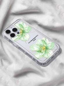 Phone Case With Floral And Butterfly Print Compatible With IPhone And Galaxy, Protective Case With Christian Cross And Bible Verse - 多色 6 - 查看 6