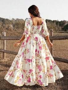 Plus Size Dresses - Multicolor 7 - View 2