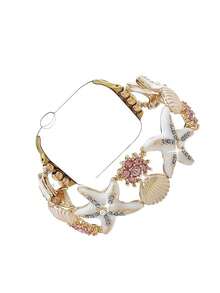 Pulsera de reloj inteligente de moda para mujer, adecuado como regalo para la novia - Multicolor - Ver 4