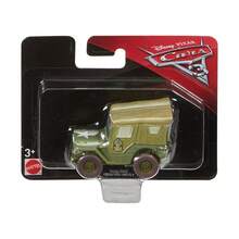 Mattel 迪士尼汽車基礎迷你車：華麗的哈德遜霍內特、閃電麥昆、軍士、警長、傑克遜風暴和克魯茲·拉米雷斯 – 6款可收藏、創意口袋尺寸汽車玩具 - 彩色 - 查看 3