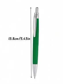 1/20/50pcs Customized Multi-Color Ballpoint Pens, Smooth Writing Without Leaking. Supports Laser Engraving Of Company Logo, Name Or Short English Sentence, Suitable For Business Office And Student Daily Writing - Multicolor - View 2