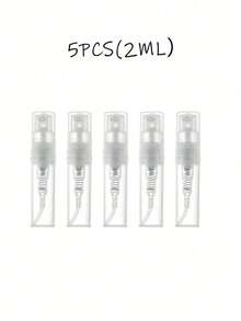 5/10/20pcs (2ML/3ML/5ML) Refillable Portable Perfume Spray Bottles, Mini Perfume Refillable Sprayer, Cosmetic Essence Water Storage Container, Perfume Spray Bottle, Perfume Spray Pump Box, Mini Pocket Perfume Sprayer, Refillable Perfume Dispenser Transfer Tool - Clear - View 11