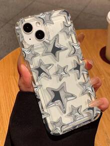 Funda de teléfono transparente de la serie Galaxy, compatible con modelos Android y Apple - Multicolor - Ver 3