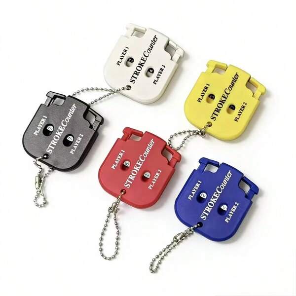 5-Color Portable Multifunctional Golf Score Counter, Excellent Counting Tool For Various Matches And Practices - Golf Accessories