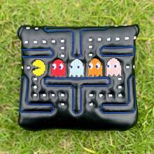 1pc Golf Putter Head Cover, Practical Golf Accessory, Wear-Resistant Material, Suitable For Square And Blade Putters, Providing Great Protection For Your Golf Club - Multicolor - View 3