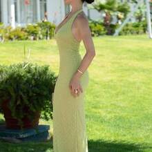 Women Long Dresses - Negro01 - View 5