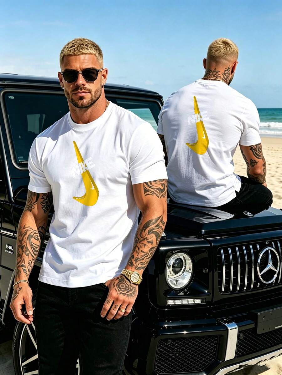 Men Women General Short Sleeve Shirt Soft Smooth Breathable Summer Daily Tops - White - View 1