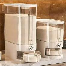 Rice Storage Bins - Transparent - View 3