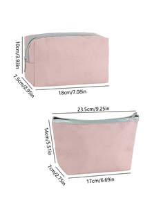 1/2pcs Travel Essentials! Large Capacity Portable Makeup Bag, Ins Style, Rhinestone Butterfly Print Cosmetic Organizer, Multi-Functional Toiletry Bag, Handheld - Multicolor - View 7