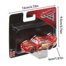 Mattel Mattel 汽車基礎迷你車：華麗的哈德森霍內特、閃電麥昆、薩奇、警長、傑克森斯通和克魯茲·拉米雷斯 – 6款可收藏、創意口袋尺寸汽車玩具 - 彩色 - 查看 9