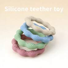 Baby Teething Stick, Silicone Teether, Infant Teething Toys For Soothing Gums - Multicolor - View 8
