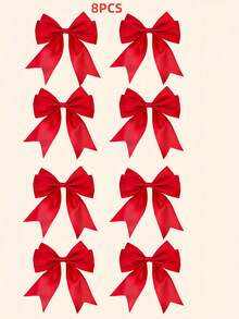 48pcs/24PCS/8PCS Big Ribbon Bows , Hair Bows For Women, Multipurpose Decorative Bows For Hair Gift Wedding Curtain Home Decor, Handmade Invitation Letter Decorations ,Crafts & Sewing Supplies - Gift Packaging Bow - Double Swallowtail Bow - View 34
