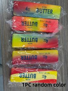 1pc Rainbow Butter Stick Squeeze Toy Strawberry Colorful Rainbow Butter Stick Multiple Colors Available Slow Rebound Stress Relief Toy Super Soft Realistic Butter Shape Birthday Gift - Holiday Gift - Multicolor - View 15