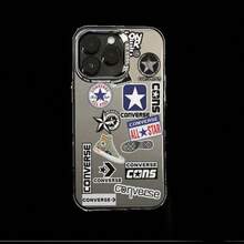Funda Capinha para iPhone 11 12 13 14 15 16 17 Pro Max con diseño doodle, impermeable, a prueba de golpes y disipadora de calor SR8G - J1 - Ver 2