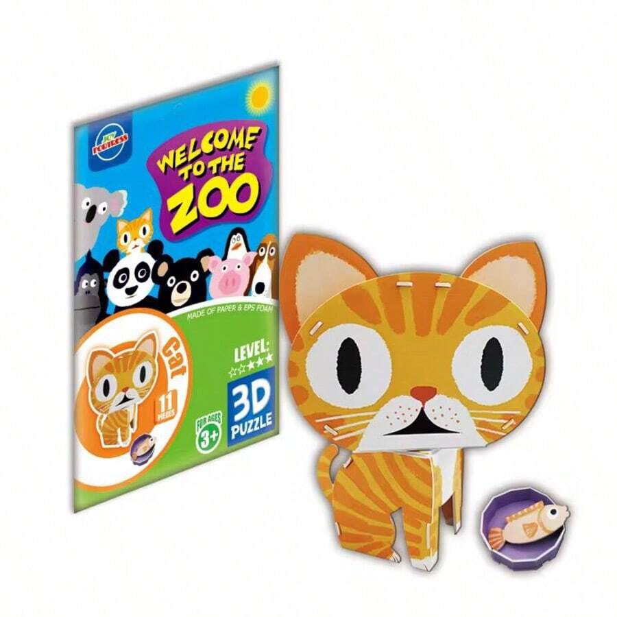 Kids Pegged Puzzles - Multicolor - View 1