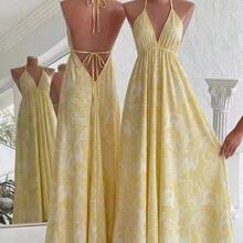 Women Midi Dresses - Marrón - View 7