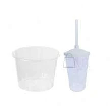 Souvenir Kit: 20 Popcorn Buckets (1.5 L) + 20 Cups (400 ML) - 透明桶/透明杯 - 查看 2