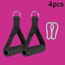 4pcs/9pcs Pull-Up Assist Bands - Pull-Up Resistance Bands Fabric Long Resistance Bands Set, Includes Door Anchor & Handles, Suitable For Exercises And Weight Training - Multicolor - View 10